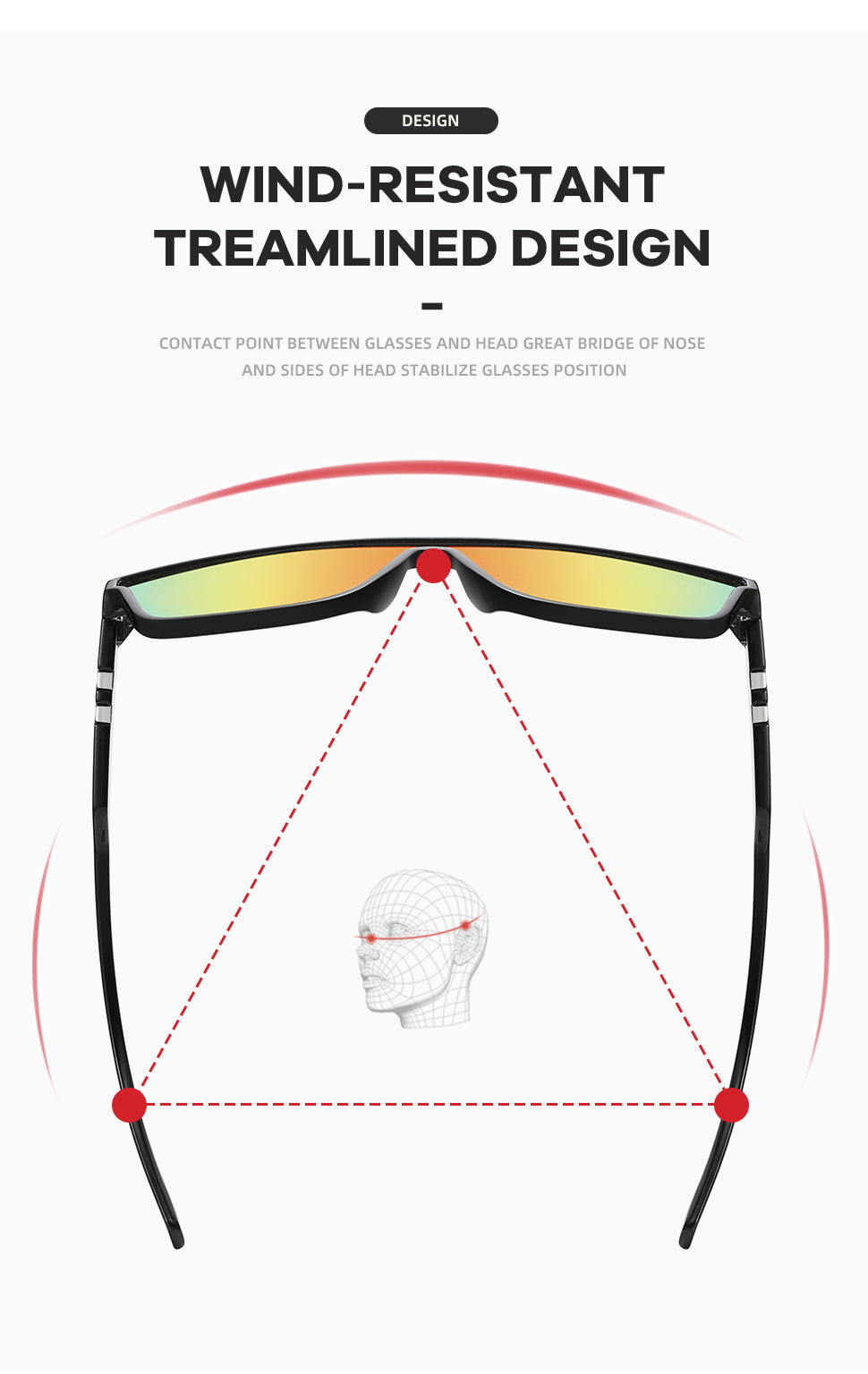 New Sport Sunglasses UV400 Eyewear