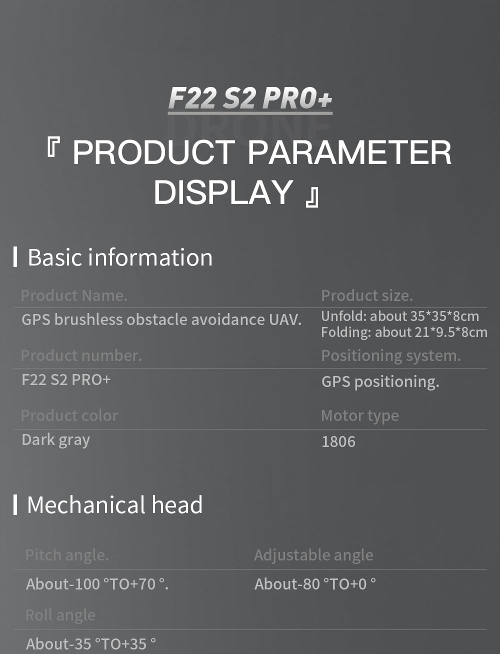 SJRC PRO+ Professional Drone