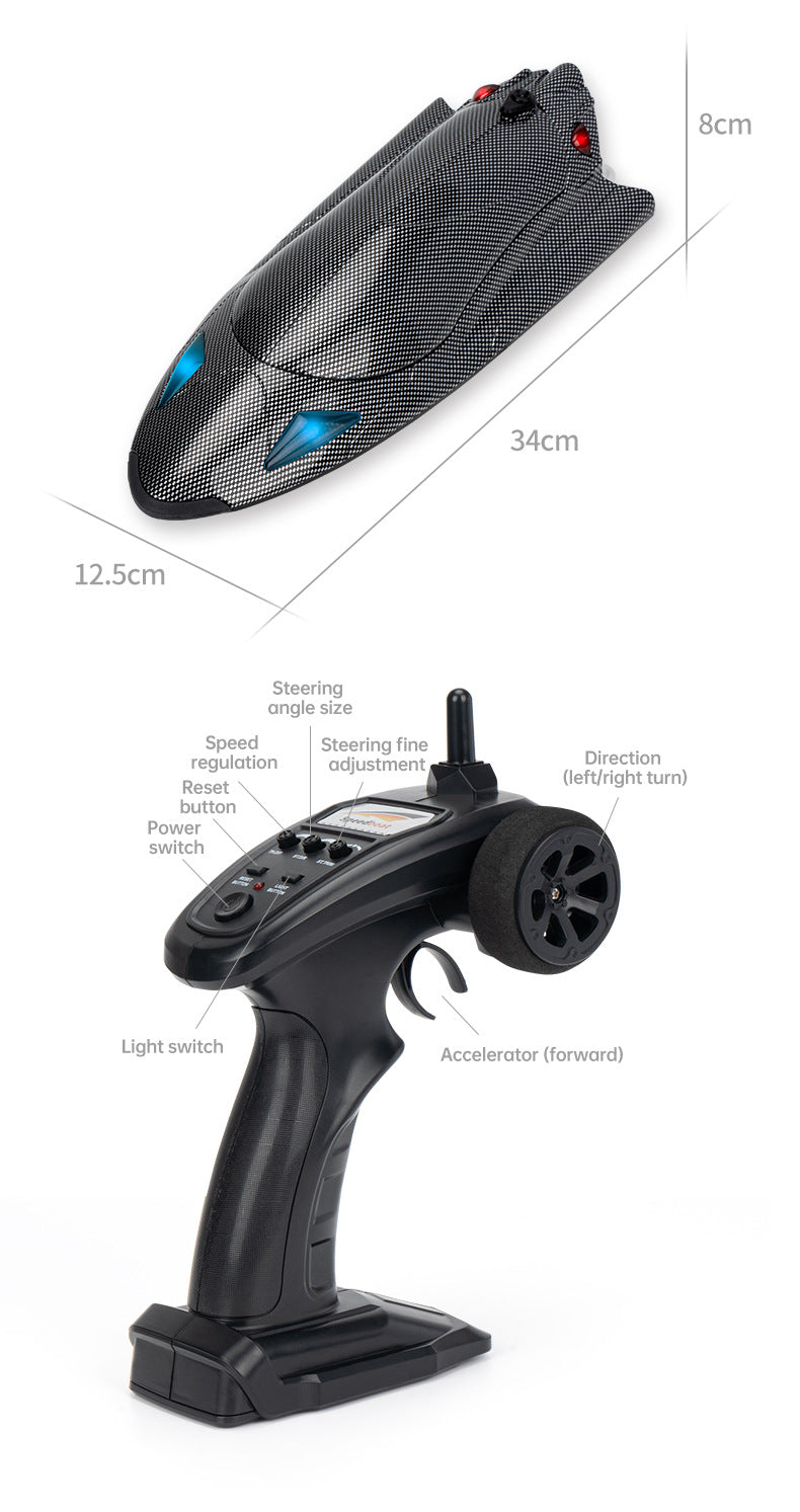 Brushless Turbojet RC Speedboat