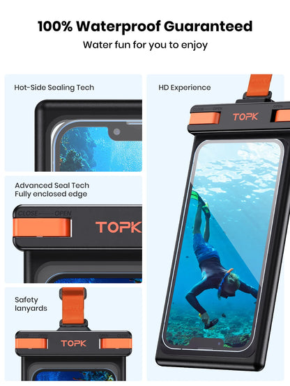 Waterproof Phone Sleeve 7"